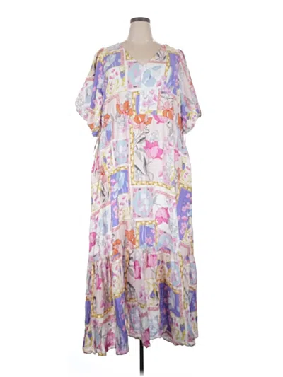 City Chic Casual Dress In Multi