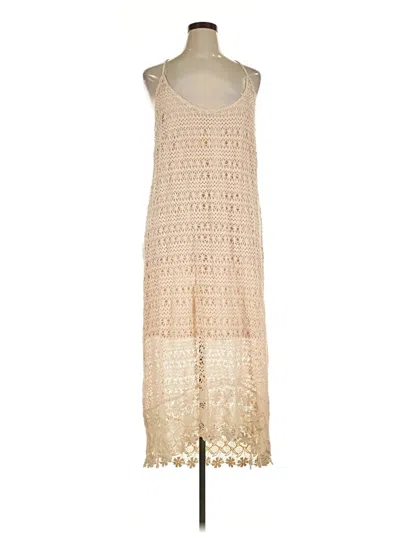 Pre-owned City Chic Casual Dress In Tan