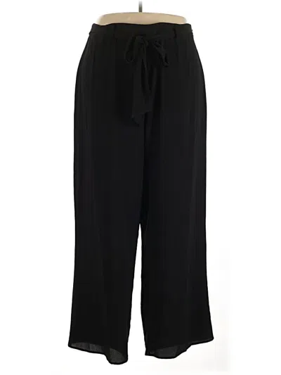 Pre-owned City Chic Casual Pants In Black