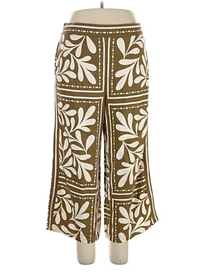 Pre-owned City Chic Casual Pants In Brown
