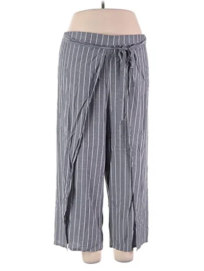 Pre-owned City Chic Casual Pants In Gray