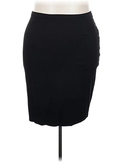 Pre-owned City Chic Casual Skirt In Black