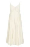 City Chic Clara Maxi Dress In Butter