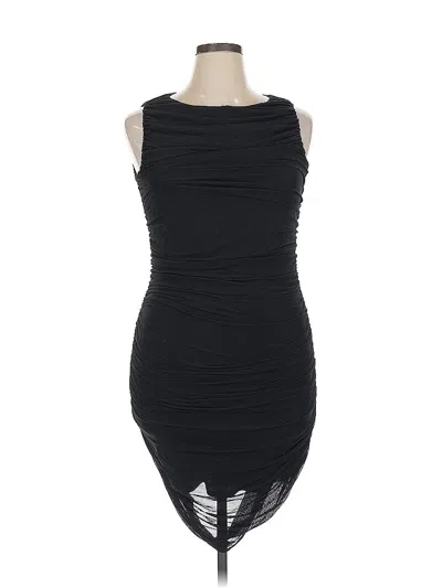 Pre-owned City Chic Cocktail Dress In Black