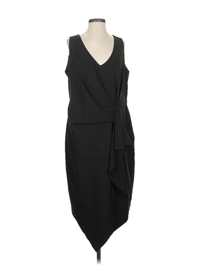 Pre-owned City Chic Cocktail Dress In Black