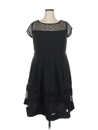 Pre-owned City Chic Cocktail Dress In Black