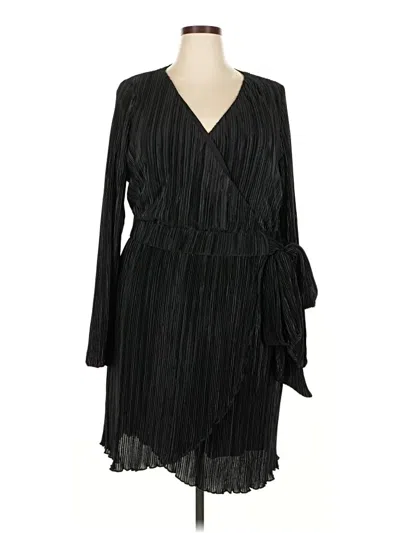 Pre-owned City Chic Cocktail Dress In Black