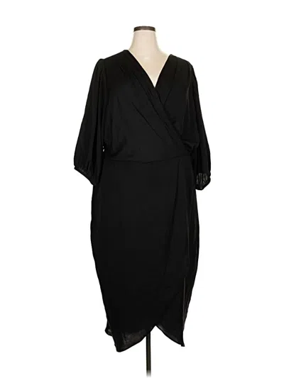 Pre-owned City Chic Cocktail Dress In Black