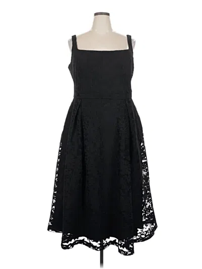 Pre-owned City Chic Cocktail Dress In Black