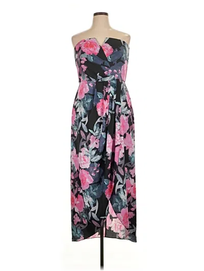 Pre-owned City Chic Cocktail Dress In Black