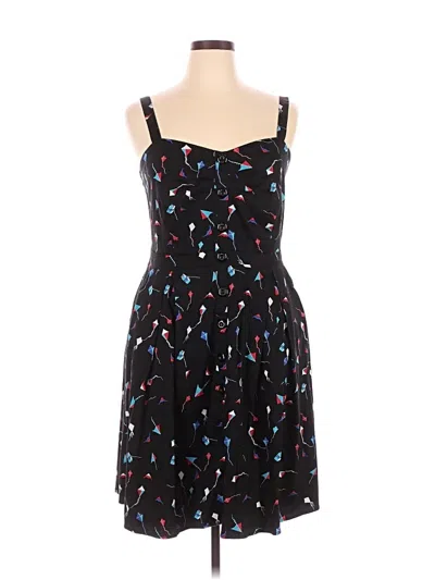 Pre-owned City Chic Cocktail Dress In Black