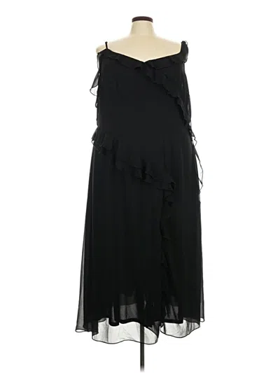 Pre-owned City Chic Cocktail Dress In Black