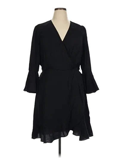 Pre-owned City Chic Cocktail Dress In Black