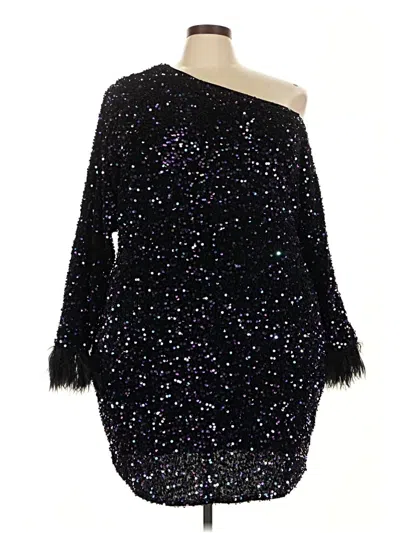 Pre-owned City Chic Cocktail Dress In Black