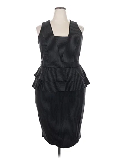 Pre-owned City Chic Cocktail Dress In Black
