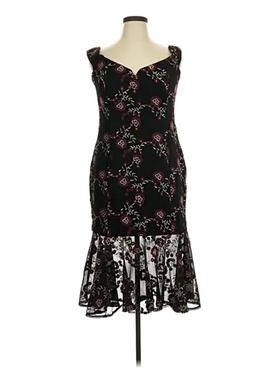 Pre-owned City Chic Cocktail Dress In Black