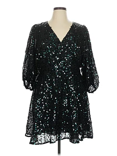 Pre-owned City Chic Cocktail Dress In Black