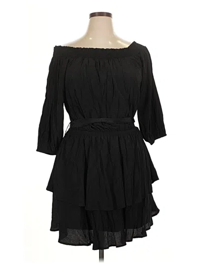 Pre-owned City Chic Cocktail Dress In Black
