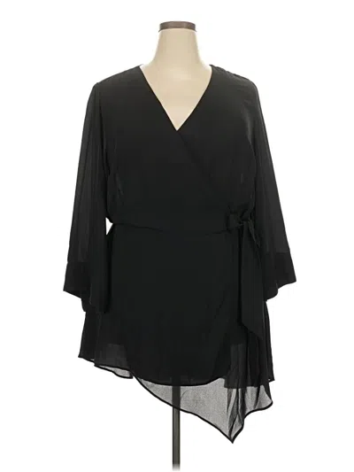 Pre-owned City Chic Cocktail Dress In Black