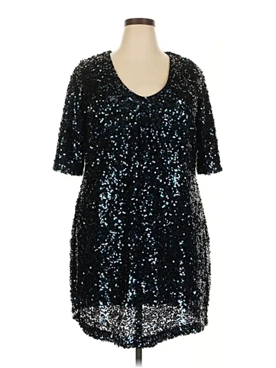 Pre-owned City Chic Cocktail Dress In Black