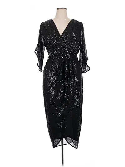 Pre-owned City Chic Cocktail Dress In Black