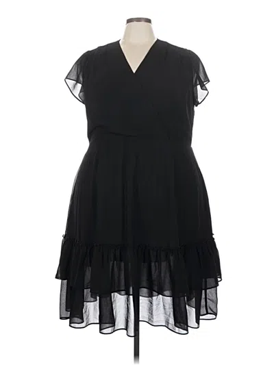 Pre-owned City Chic Cocktail Dress In Black