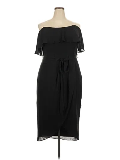 Pre-owned City Chic Cocktail Dress In Black