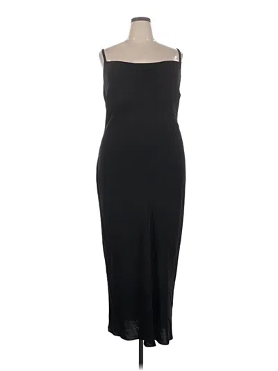 Pre-owned City Chic Cocktail Dress In Black