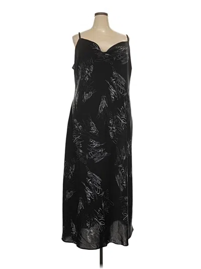 City Chic Cocktail Dress In Black