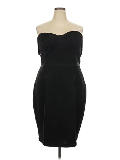 Pre-owned City Chic Cocktail Dress In Black