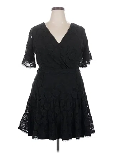 Pre-owned City Chic Cocktail Dress In Black
