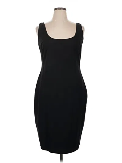 City Chic Cocktail Dress In Black