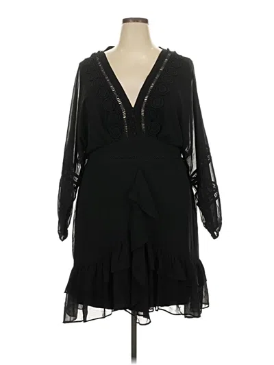 Pre-owned City Chic Cocktail Dress In Black