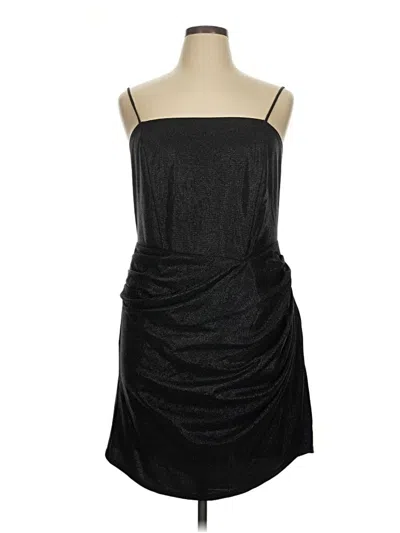 Pre-owned City Chic Cocktail Dress In Black