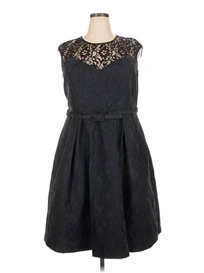 Pre-owned City Chic Cocktail Dress In Black