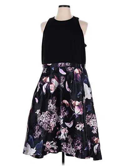 Pre-owned City Chic Cocktail Dress In Black