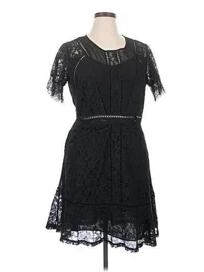 Pre-owned City Chic Cocktail Dress In Black