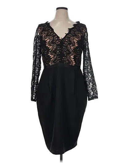 Pre-owned City Chic Cocktail Dress In Black