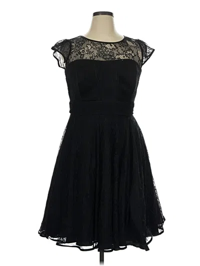 Pre-owned City Chic Cocktail Dress In Black