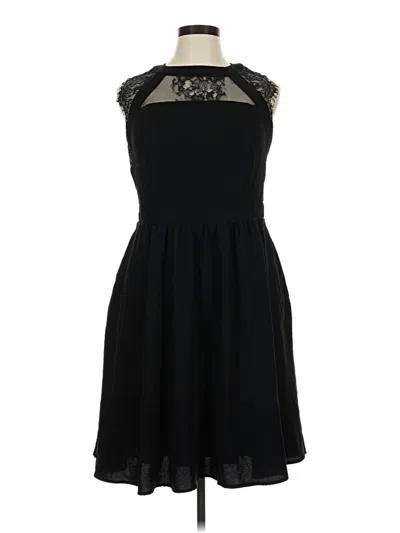 Pre-owned City Chic Cocktail Dress In Black
