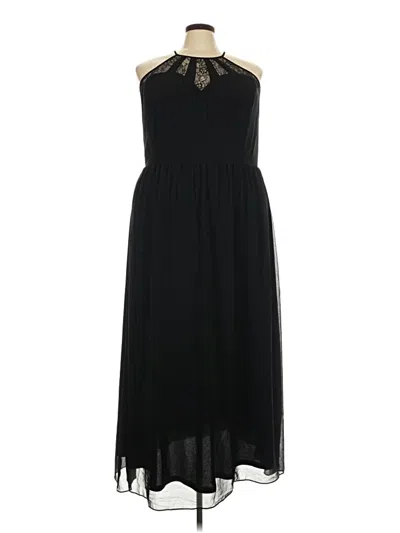 Pre-owned City Chic Cocktail Dress In Black