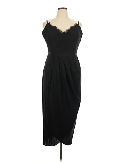 Pre-owned City Chic Cocktail Dress In Black