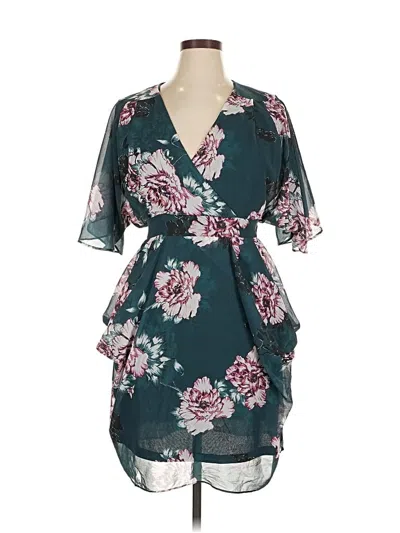 Pre-owned City Chic Cocktail Dress In Blue