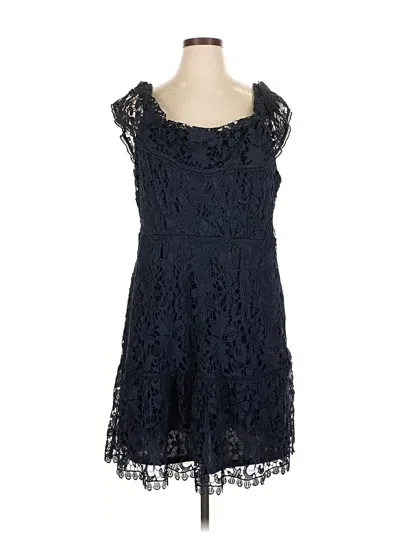 Pre-owned City Chic Cocktail Dress In Blue