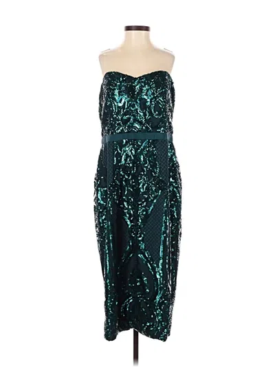 Pre-owned City Chic Cocktail Dress In Blue