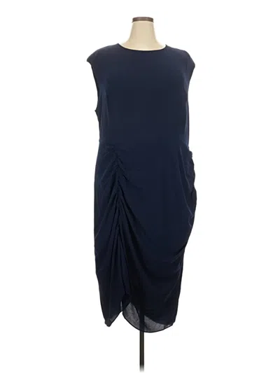 Pre-owned City Chic Cocktail Dress In Blue