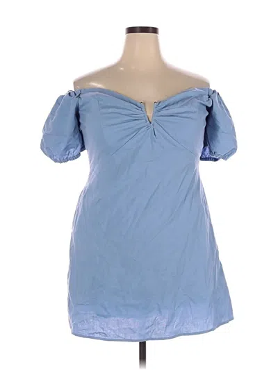 Pre-owned City Chic Cocktail Dress In Blue