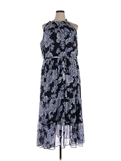 City Chic Cocktail Dress In Blue