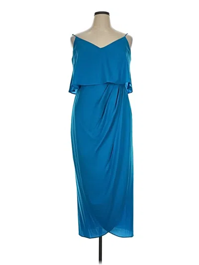 Pre-owned City Chic Cocktail Dress In Blue