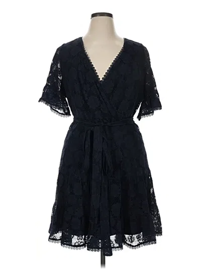 Pre-owned City Chic Cocktail Dress In Blue